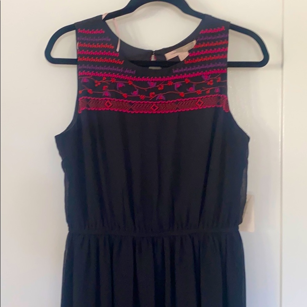 Maxi Embroidered Dress